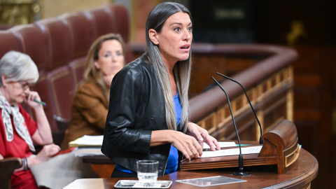 La portavoz de Junts en el Congreso, Miriam Nogueras.