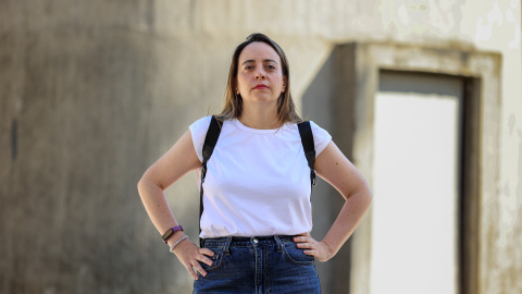 Aurora Gómez, fundadora y portavoz de Tu Nube Seca Mi Río, un colectivo pionero en la oposición a los centros de datos para la IA en España.