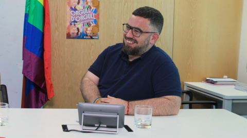 Alberto Lacasta, Director General de Polítiques Públiques LGBTI+ del Departament d'Igualtat i Feminisme. Alberto Lacasta, Director General de Polítiques Públiques LGBTI+ del Departament d'Igualtat i Feminisme.