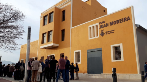 L'Espai Joan Moreira, a Tortosa, durant la seva inauguració, el 2023. 31/03/2023 L'Espai Joan Moreira, a Tortosa, durant la seva inauguració, el 2023.