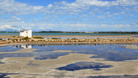 Parque Natural Ses Salines, en Ibiza.