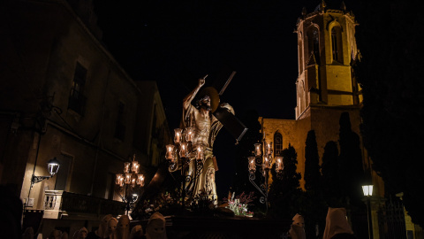 Procesión en Tarragona. Procesión en Tarragona.