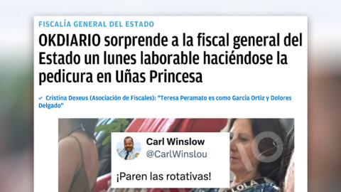 Críticas al artículo de 'Okdiario' sobre la fiscal general del Estado. Críticas al artículo de 'Okdiario' sobre la fiscal general del Estado.
