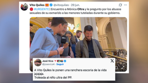 Reacciones al vídeo del agitador ultra Vito Quiles. Reacciones al vídeo del agitador ultra Vito Quiles.