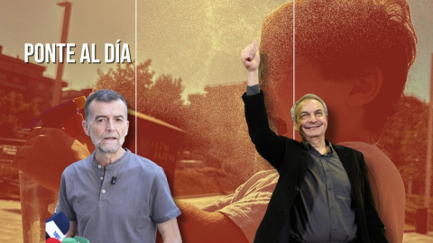 Montaje del coordinador federal de IU, Antonio Maíllo, y el expresidente del Gobierno José Luis rodríguez Zapatero, sobre un niño jugando con agua en plena ola de calor. Montaje del coordinador federal de IU, Antonio Maíllo, y el expresidente del Gobierno José Luis rodríguez Zapatero, sobre un niño jugando con agua en plena ola de calor.