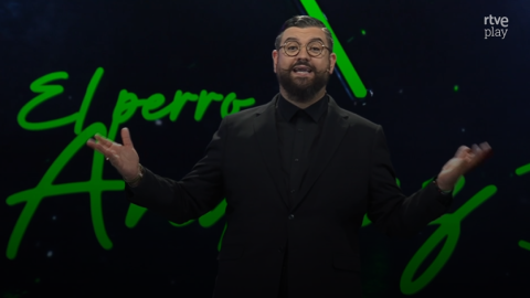 El presentador de 'El perro andaluz', Manu Sánchez.