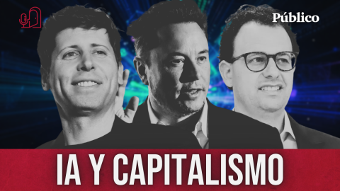 Ilustración de Sam Altman, Elon Musk y Dario Amodei Ilustración de Sam Altman, Elon Musk y Dario Amodei