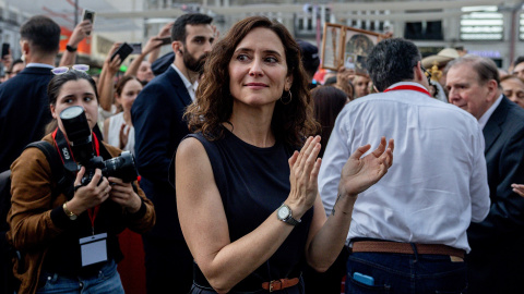 Presidenta de la Comunidad de Madrid, Isabel Díaz Ayuso. Presidenta de la Comunidad de Madrid, Isabel Díaz Ayuso.