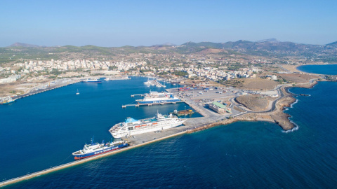 El puerto de Lavrio (Grecia) sirvió de campo de pruebas para los sistemas de vigilancia portuaria de UnderSec.