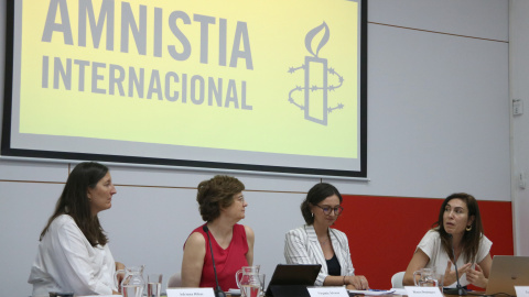 Rueda de prensa de Amnistía Internacional sobre el espionaje con Pegasus a personas vinculadas al independentismo catalán. Rueda de prensa de Amnistía Internacional sobre el espionaje con Pegasus a personas vinculadas al independentismo catalán.