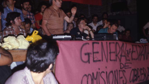 La Asamblea de Barcelona de Comisiones Obreras, tras la caída del gobierno de Arias Navarro La Asamblea de Barcelona de Comisiones Obreras, tras la caída del gobierno de Arias Navarro