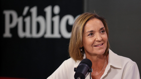 Maroto, durante la entrevista con 'Público'.