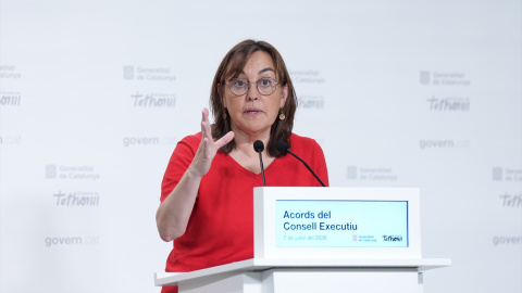 La consellera de la Generalitat, Sílvia Paneque, durante una rueda de prensa, en una imagen de archivo. La consellera de la Generalitat, Sílvia Paneque, durante una rueda de prensa, en una imagen de archivo.