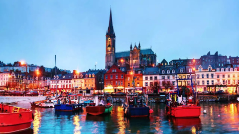 El puerto de Cork, en Irlanda, es un gran destino para escapar del calor en verano.
