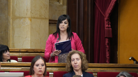 La diputada y presidenta de Aliança Catalana, Silvia Orriols, interviene durante un sesión de control al Govern, en el Parlament de Catalunya, a 8 de julio de 2026 La diputada y presidenta de Aliança Catalana, Silvia Orriols, interviene durante un sesión de control al Govern, en el Parlament de Catalunya, a 8 de julio de 2026.