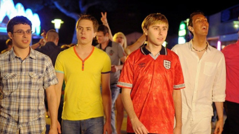 Aunque finalmente se ambientó en Malia, 'The Inbetweeners Movie' fue rodada en Magaluf y representa un verano desfasado en Mallorca.