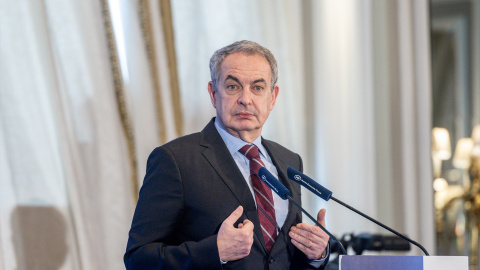 Zapatero, en una imagen de marzo de 2026 en Madrid.