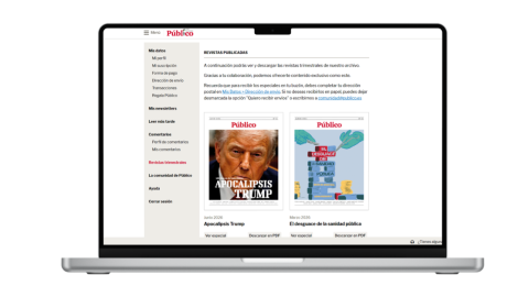 Ventaja_revistas trimestrales Acceso a toda la biblioteca de revistas trimestrales publicadas hasta el momento desde el área de usuario