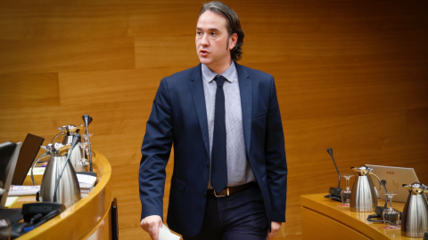 El diputado de Vox en la Cámara valenciana Jesús Albiol.