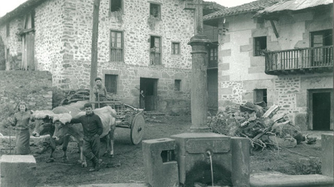 Fotografía histórica de Otxandio