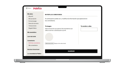 Descubre cómo editar tu perfil de comentarios desde tu área de usuario. Descubre cómo editar tu perfil de comentarios desde tu área de usuario.