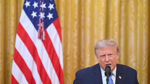 El presidente de Estados Unidos, Donald Trump, en una imagen de archivo. El presidente de Estados Unidos, Donald Trump, en una imagen de archivo.