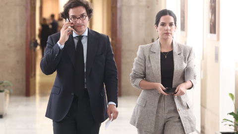 El diputado de VOX José Maria Figaredo y la portavoz de Vox en el Congreso, Pepa Millán, a su llegada a la Junta de Portavoces en el Congreso de los Diputados, a 23 de junio de 2026, en Madrid (España). El diputado de VOX José Maria Figaredo y la portavoz de Vox en el Congreso, Pepa Millán, a su llegada a la Junta de Portavoces en el Congreso de los Diputados, a 23 de junio de 2026, en Madrid (España).