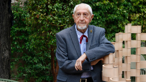 L'escriptor Josep Vallverdú, en una imatge de 2022. 30/03/2022 L'escriptor Josep Vallverdú, en una imatge de 2022.