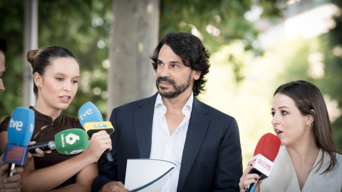 (Foto de ARCHIVO)La pareja de la presidenta de la Comunidad de Madrid, Alberto González Amador, a su llegada a los Juzgados de Plaza de Castilla, a 30 de junio de 2026, en Madrid (España). González Amador comparece ante el Juzgado de Instrucción número 25 de Madrid en calidad de testigo en la causa que investiga al jefe de Gabinete de la presidenta madrileña, Miguel Ángel Rodríguez, por la presunta difusión de datos personales de dos periodistas.Diego Radamés / Europa Press30/6/2026