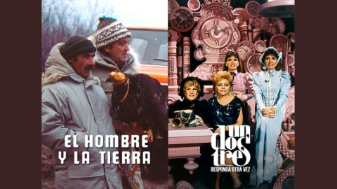 Los programas 'El hombre y la Tierra' y 'Un, dos, tres... Responda otra vez'. Los programas 'El hombre y la Tierra' y 'Un, dos, tres... Responda otra vez'.