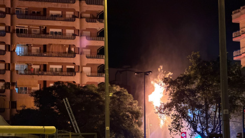 Incendi posterior a una deflagració de gas en unes obres al metro de la plaça de Sants de Barcelona (22 de juliol del 2026) Incendi posterior a una deflagració de gas en unes obres al metro de la plaça de Sants de Barcelona