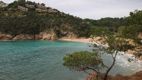La cala Giverola de Tossa La cala Giverola de Tossa