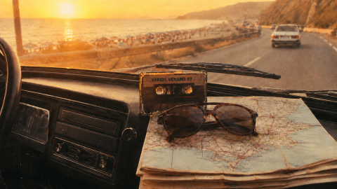 La cinta casete, un clásico del verano de nuestra infancia.