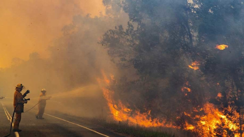 Los incendios forestales disparan la contaminación por partículas y ozono