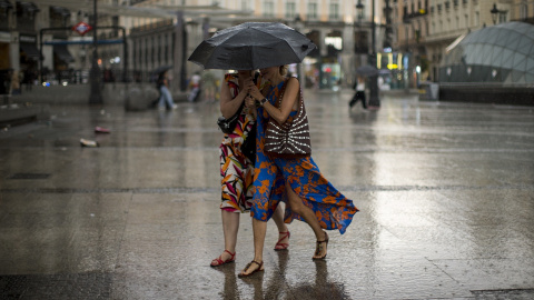 tormenta-verano Este cambio de tiempo supone un respiro tras un mes de julio marcado por las altas temperaturas.