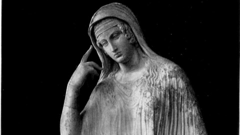 Imagen de la estatua de Penélope en El Vaticano. Imagen de la estatua de Penélope en El Vaticano.