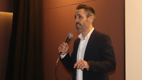 L'alcaldable d'ERC a Girona, Marc Puigtió, en una imatge d'arxiu. 09/01/2025 L'alcaldable d'ERC a Girona, Marc Puigtió, en una imatge d'arxiu.