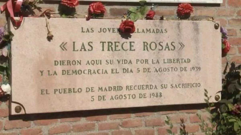 87 aniversario del fusilamiento de las Trece Rosas