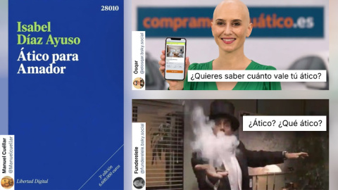 Memes sobre la polémica del ático.