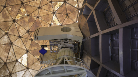 Vista del interior del Observatorio Astronómico de Yebes, Guadalajara, en una imagen de archivo. Vista del interior del Observatorio Astronómico de Yebes, Guadalajara, en una imagen de archivo.