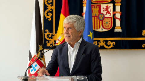 El ministro del Interior, Fernando Grande-Marlaska, a 13 de agosto de 2026, en Ceuta. El ministro del Interior, Fernando Grande-Marlaska, a 13 de agosto de 2026, en Ceuta.