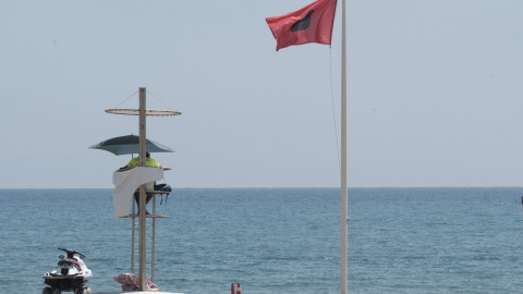 Vista de la Playa La Misericordia, una de las ocho cerradas por contaminación con bacteria E. coli en Málaga. Vista de la Playa La Misericordia, una de las ocho cerradas por contaminación con bacteria E. coli en Málaga.