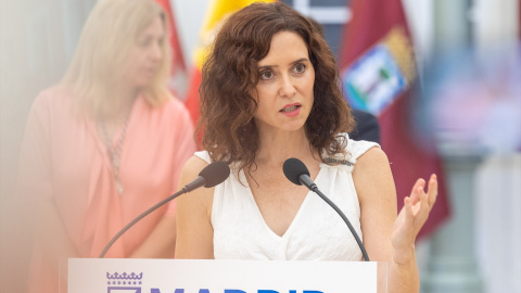Isabel Díaz Ayuso. Isabel Díaz Ayuso, el pasado 15 de agosto.