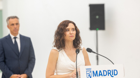 Fotografía de la presidenta de la Comunidad de Madrid, Isabel Díaz Ayuso. Fotografía de la presidenta de la Comunidad de Madrid, Isabel Díaz Ayuso.