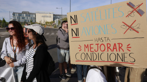 Los trabajadores de Airbus inician este martes tras rechazar las peticiones de la dirección.