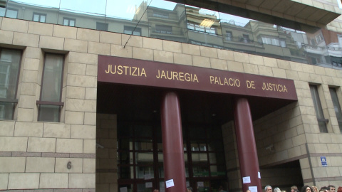 Fachada de los juzgados de Bilbao.
