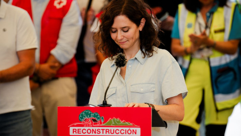 La presidenta de la Comunidad de Madrid, Isabel Díaz Ayuso, en una foto de archivo.