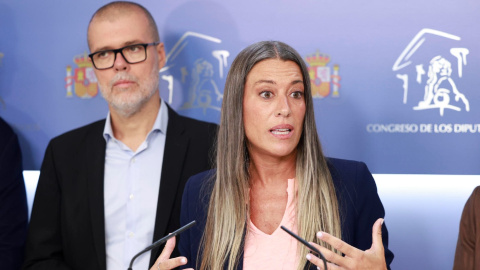 Míriam Nogueras, en roda de premsa al Congrés d'aquest dimecres, 26 d'agost. 26/08/2026 Míriam Nogueras, en roda de premsa al Congrés d'aquest dimecres, 26 d'agost.