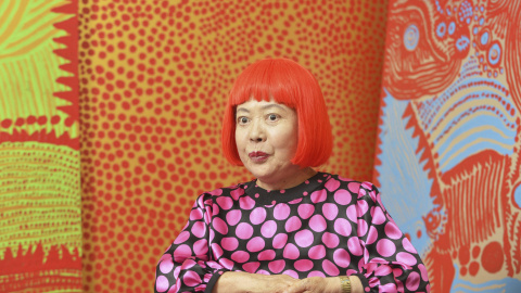 La artista japonesa Yayoi Kusama, en una imagen de archivo.