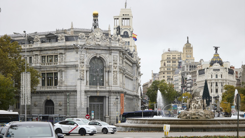 Fachada del Banco de España en una imagen de archivo. Fachada del Banco de España en una imagen de archivo.